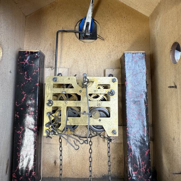 Vintage Cuckoo Clock Made in Germany ***Parts‎ Only*** - Picture 6 of 7